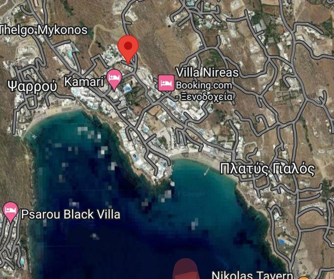 La Playa Studio Mykonos Platys Gialos  ภายนอก รูปภาพ